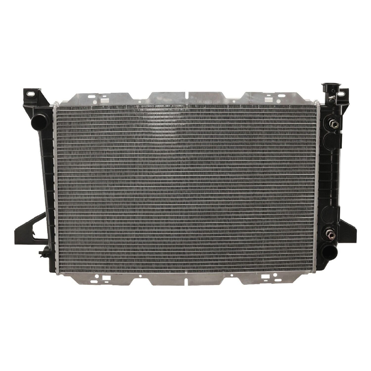 Aluminum Radiator For Ford 1985-1992 Bronco 4.9L 2-Row Heavy Duty Cooling