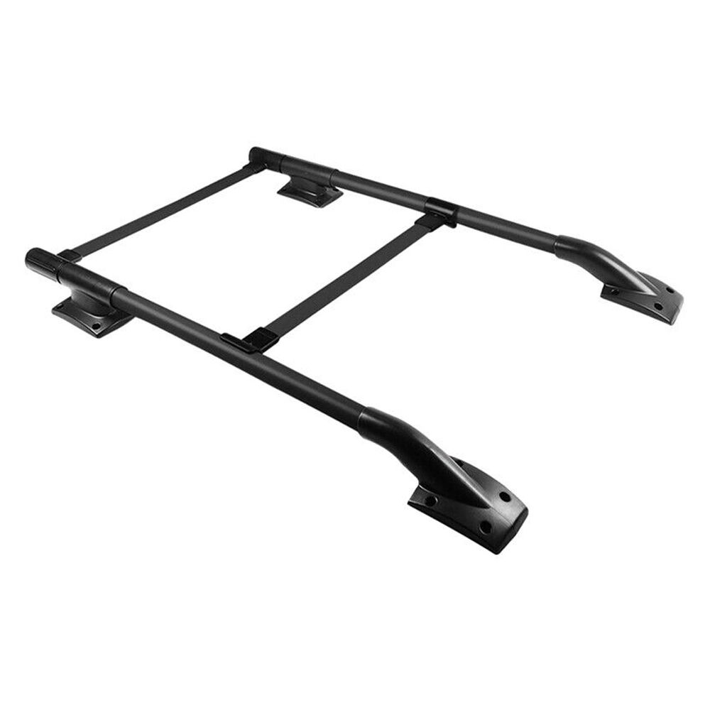 For Frontier 05-22 Nissan Frontier 4Dr OE Style Black Roof Rack SUV Aluminum