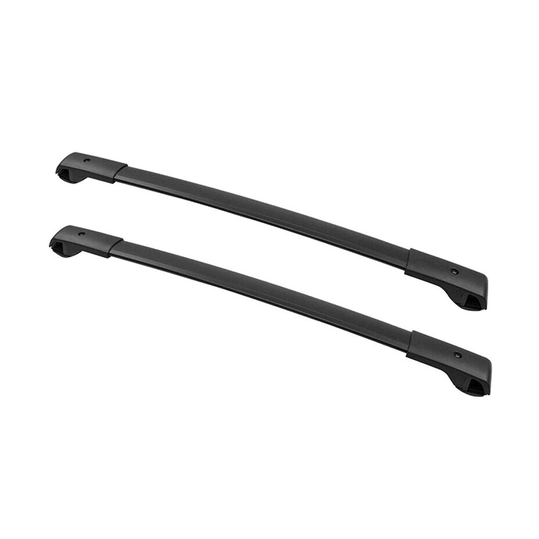 For Subaru 14-23 Forester Black Top Roof Rack cross Bar cargo Carrier-Aluminum