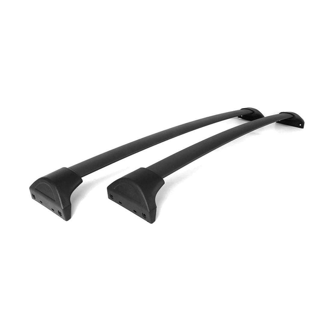For 16-22 Honda Pilot Factory Style Aluminum Top cross Bars Roof Racks Black