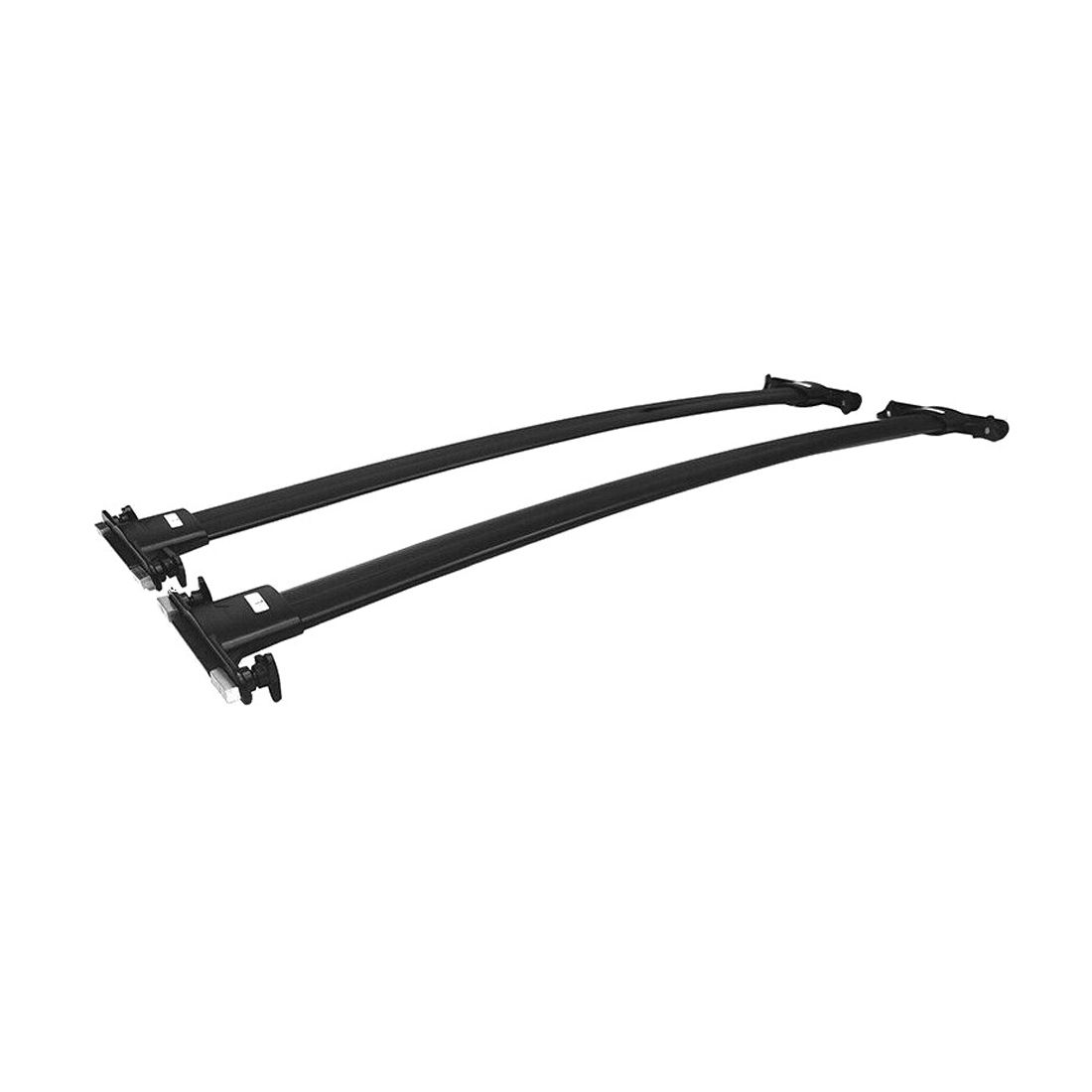 For 10-23 Toyota 4Runner Black Top Roof Rack cross Bar cargo Carrier-Aluminum