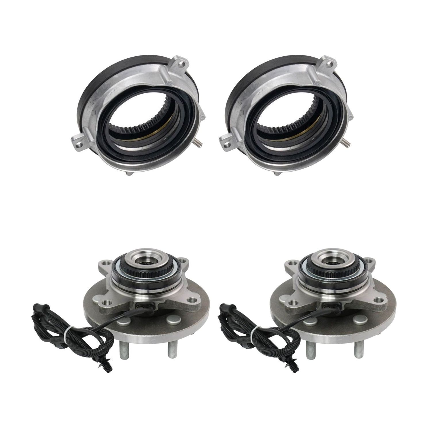 For Ford 2015-2017 F-150 King Ranch Crew Cab Pickup Front Wheel Bearing Set