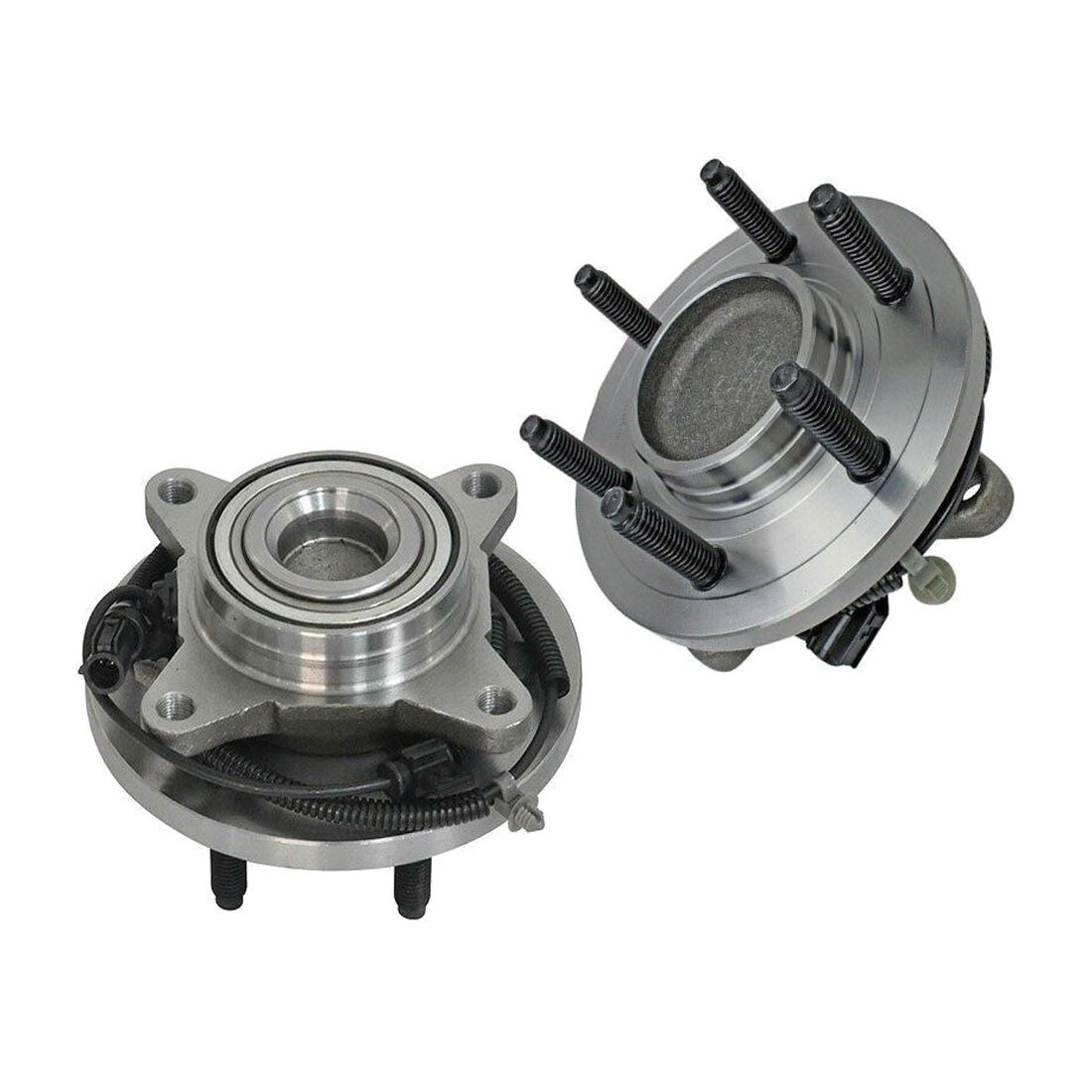 Front Set Wheel Hub Bearing Assembly For 2010 Ford Expedition 2WD W/ABS 6 Bolt