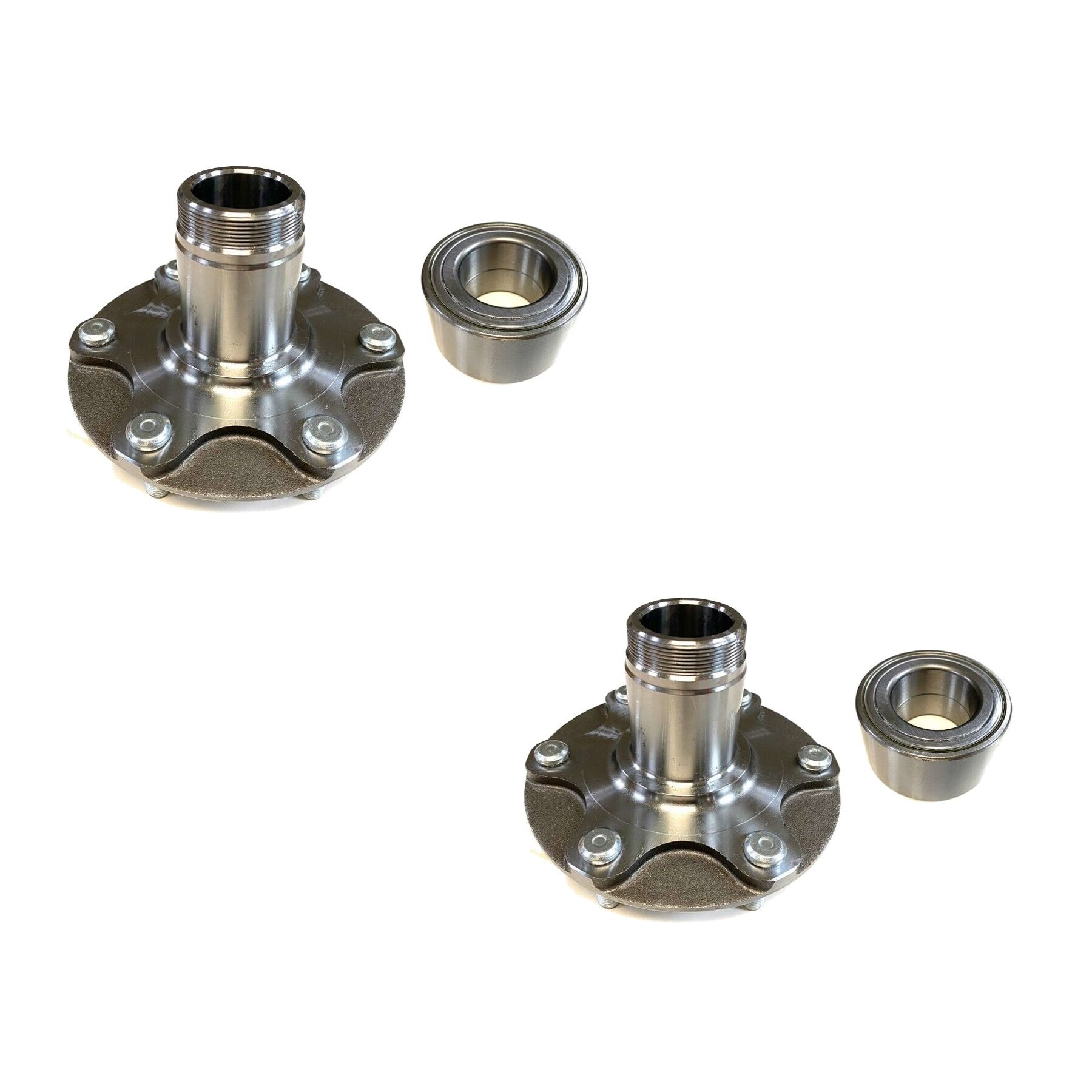2 Front Wheel Hubs Bearings For 99-04 Toyota Tacoma Pre Runner 2WD With Seal