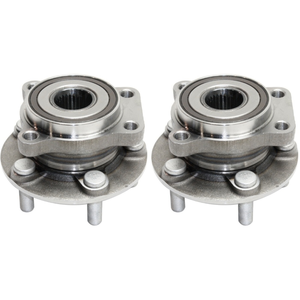 Front Wheel Bearing Hub Set for 2005-2014 Subaru Outback Legacy w/ ABS