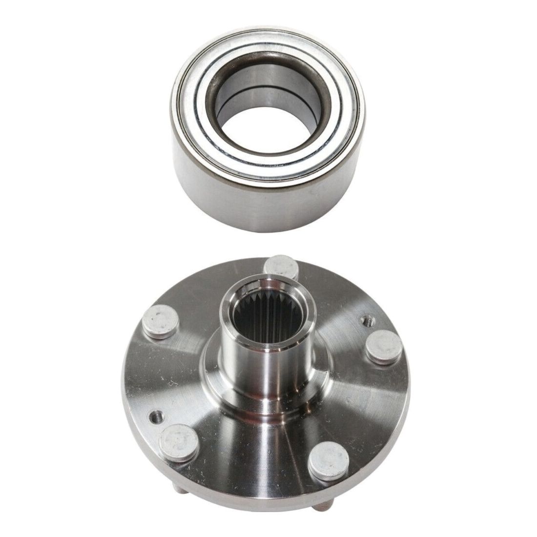 Kit Wheel Hubs Front Driver & Passenger Side Left Right For Hyundai Kia