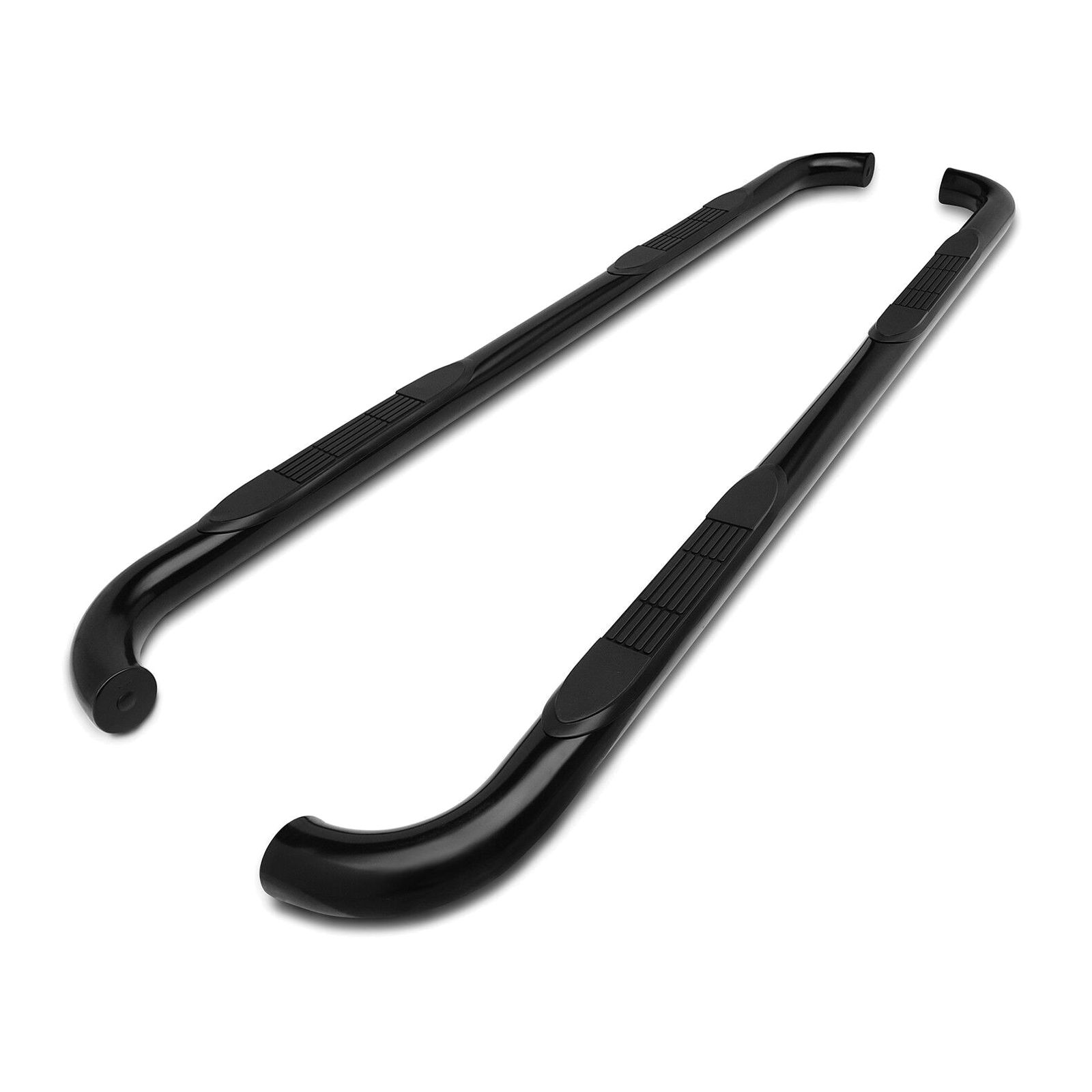 For Honda 09-14 Ridgeline DX 3" Side Step Rails Nerf Bars Running Boards Black
