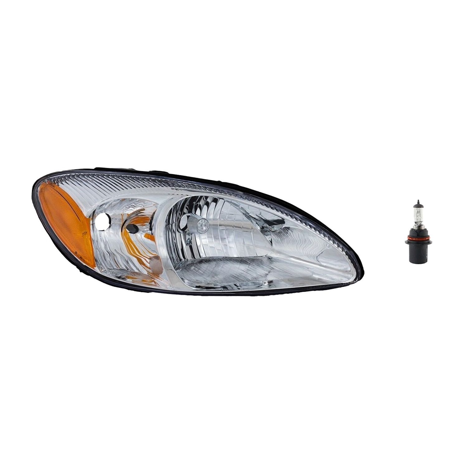 Headlight Driving Head Light Headlamp Passenger Right Side Hand for Ford Taurus