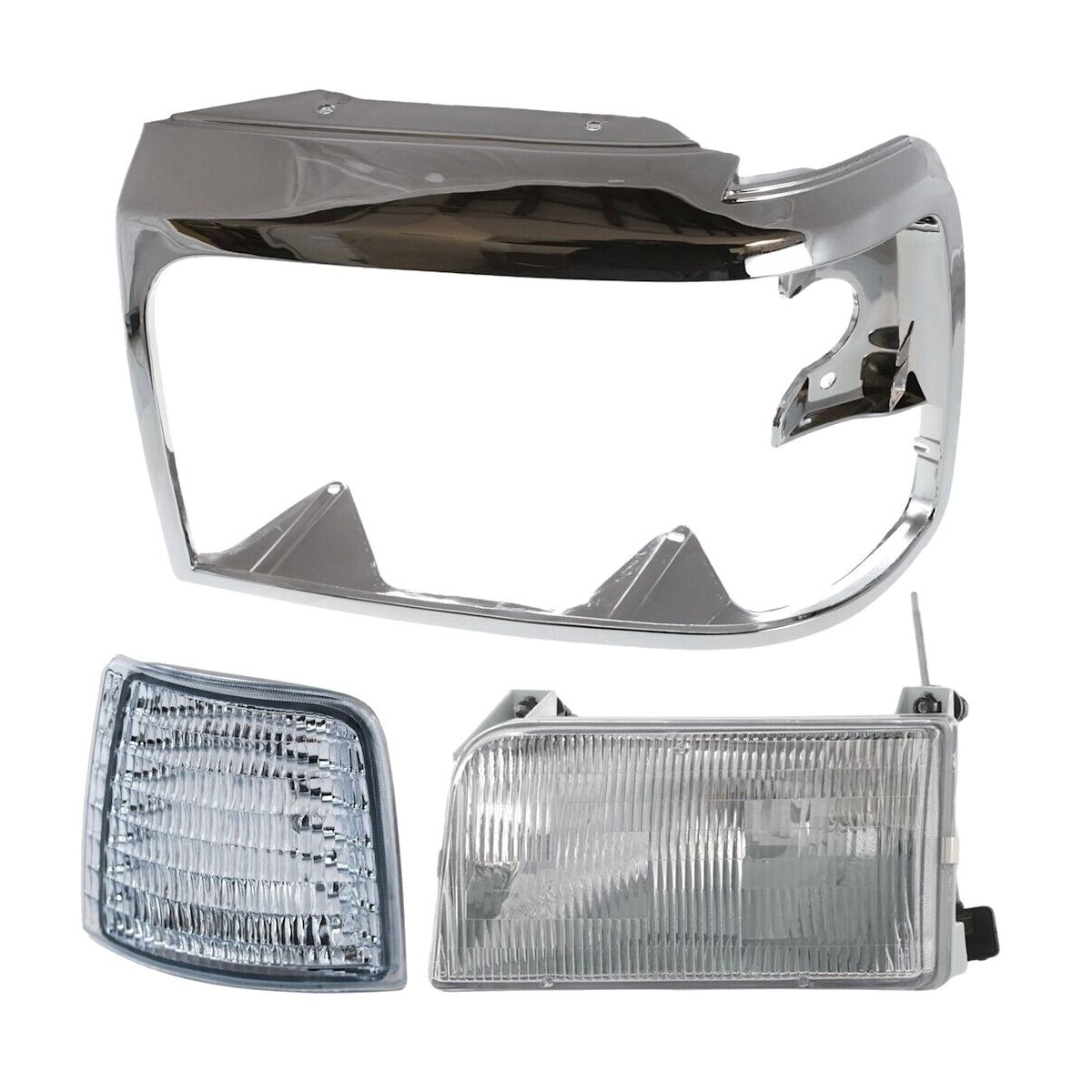 Headlight Driving Head Light Headlamp Driver Left Side For 92-96 F-150 Truck