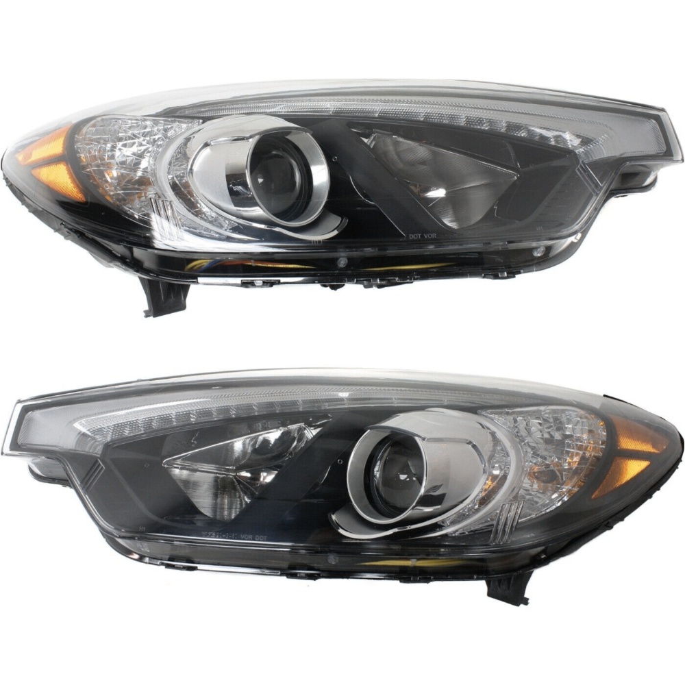 Headlight For Kia Forte Forte Koup Forte5 Pair Driver and Passenger Side