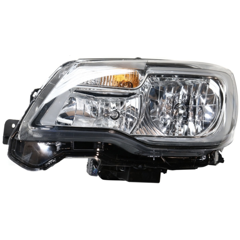 Headlight For 2017-2018 Subaru Forester Driver Side Clear Lens Halogen