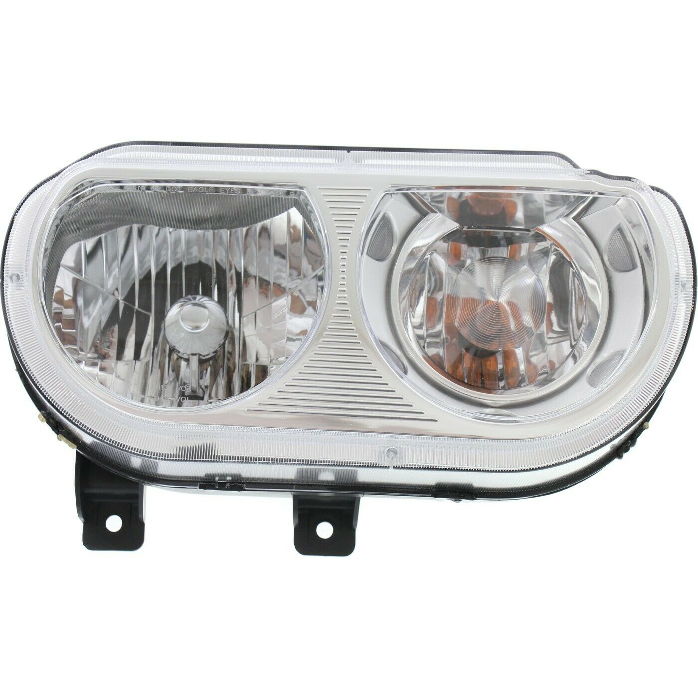 Halogen Headlight Passenger Side Right For Dodge 2008-2014 Challenger Coupe