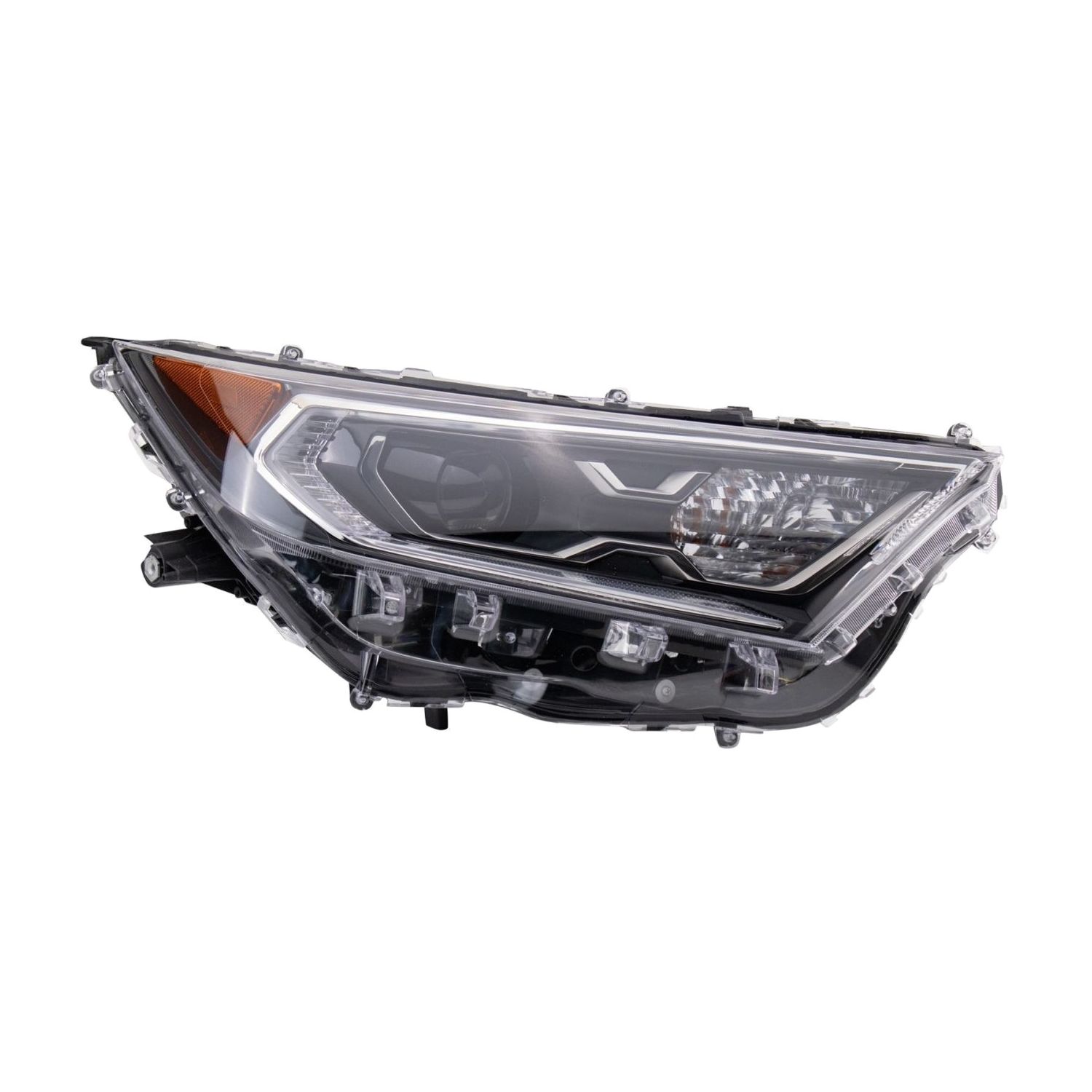 Right Headlight Assembly Passenger Side For 2019-2021 Toyota RAV4 To2503292
