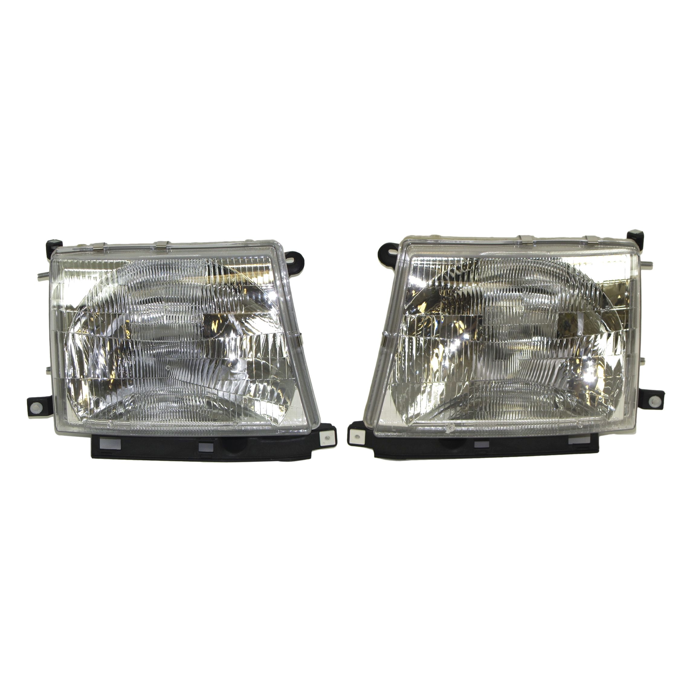 For 97-00 Toyota Tacoma Extended Cab Pickup 2WD Headlight Headlamp W/Bulb Set
