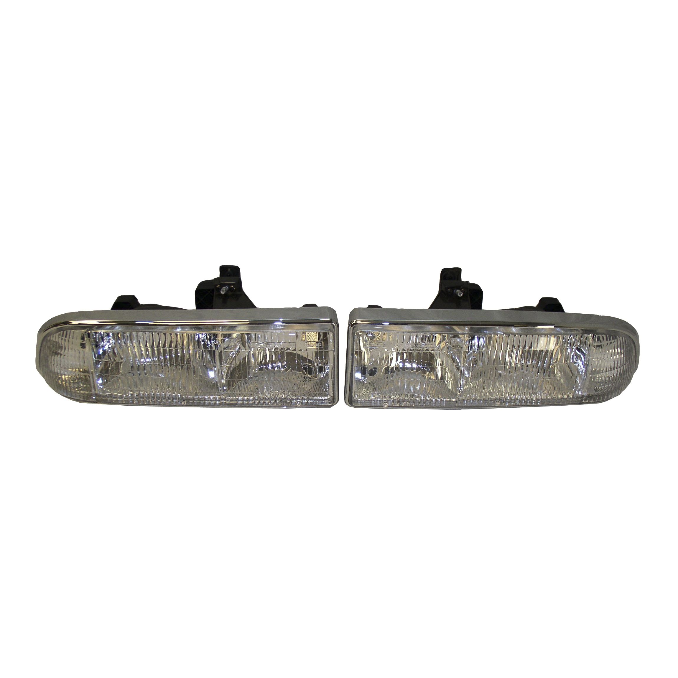 Composite For 2002-2004 Chevrolet S10 ZR5 Crew Cab Pickup W/Bulb Left & Right