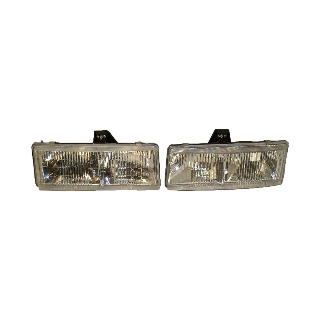 For 1997-2005 Chevrolet Astro Base Standard Passenger Van Headlight Set