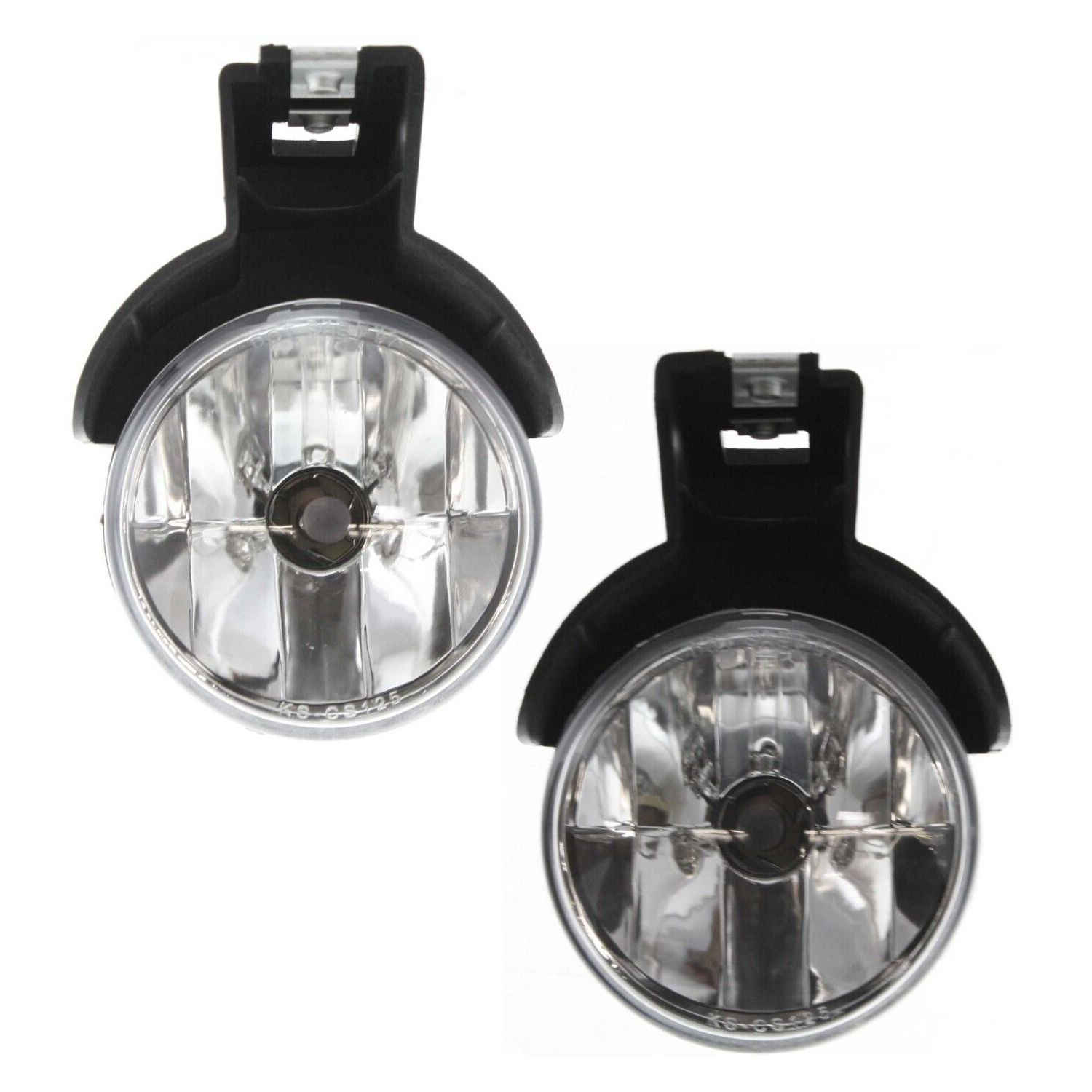 Bumper Mounted Fog Driving Lights Pair Set For 1998-2000 Dodge Durango