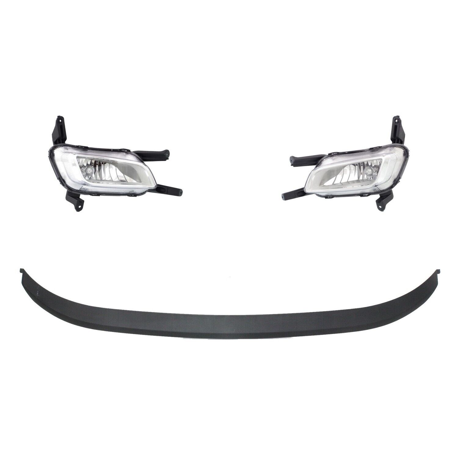 Fog Light Kit For 2014-2015 Kia Optima Sedan Front Driver and Passenger Side