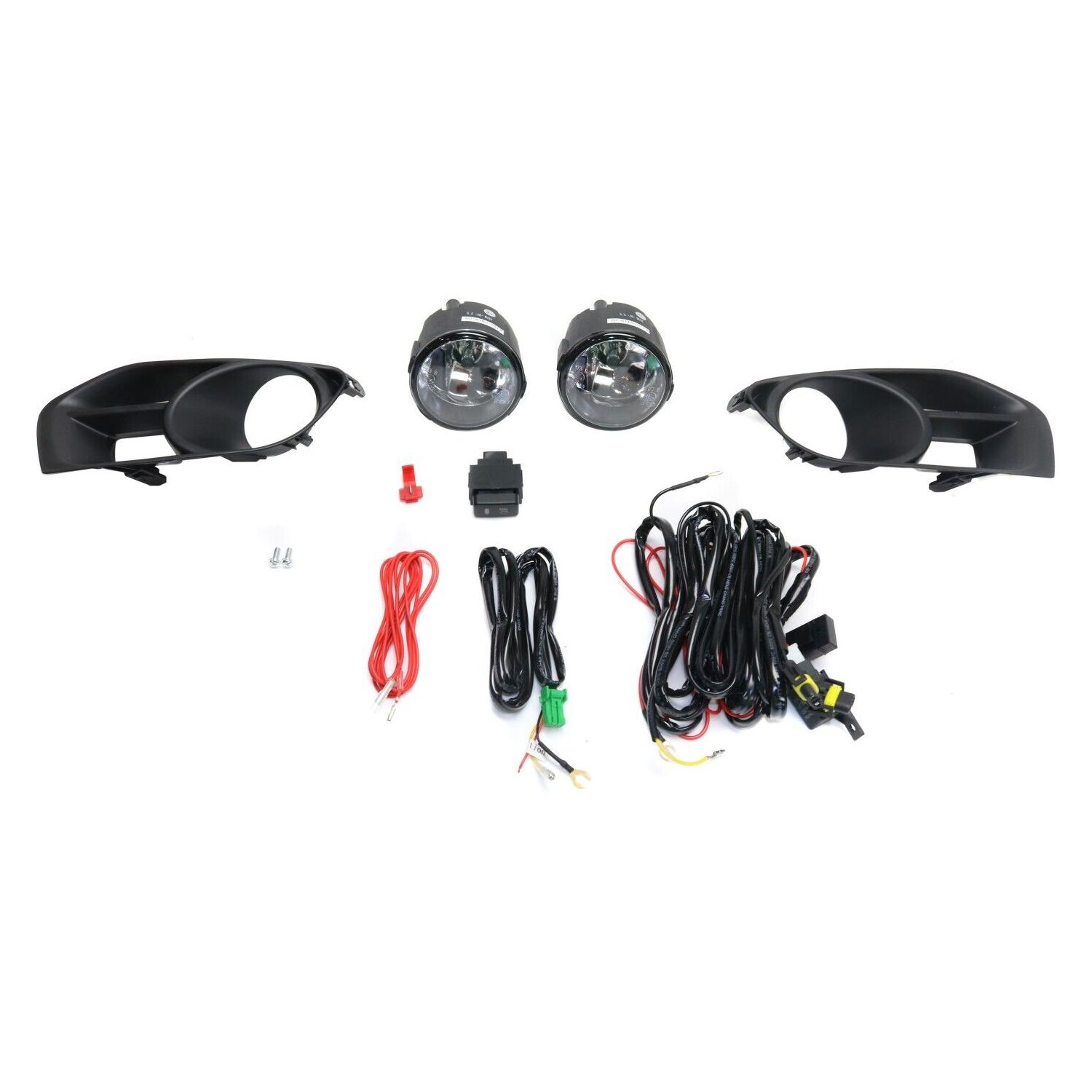 Set of 2 Clear Lens Fog Light For 2011-2014 Murano Sport Utility Left & Right