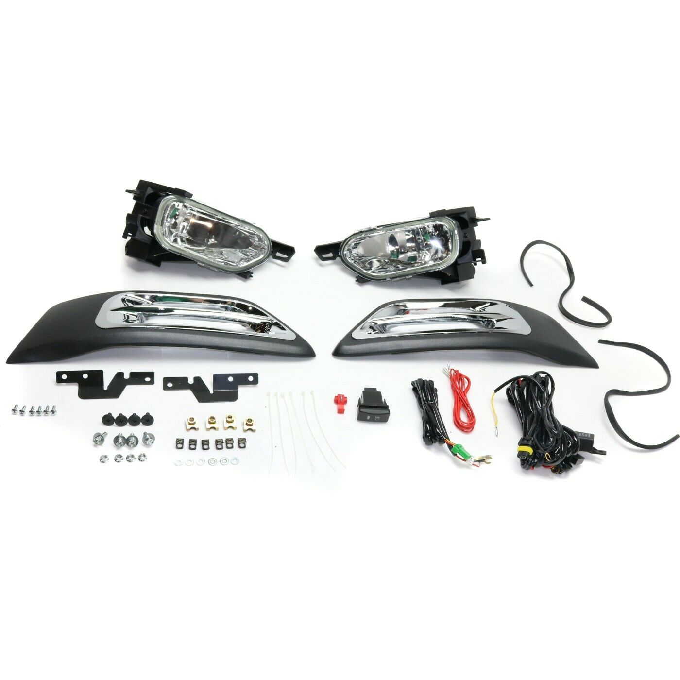Fog Light For Honda 2002-2004 CR-V Sport Utility Front Driver and Passenger Side