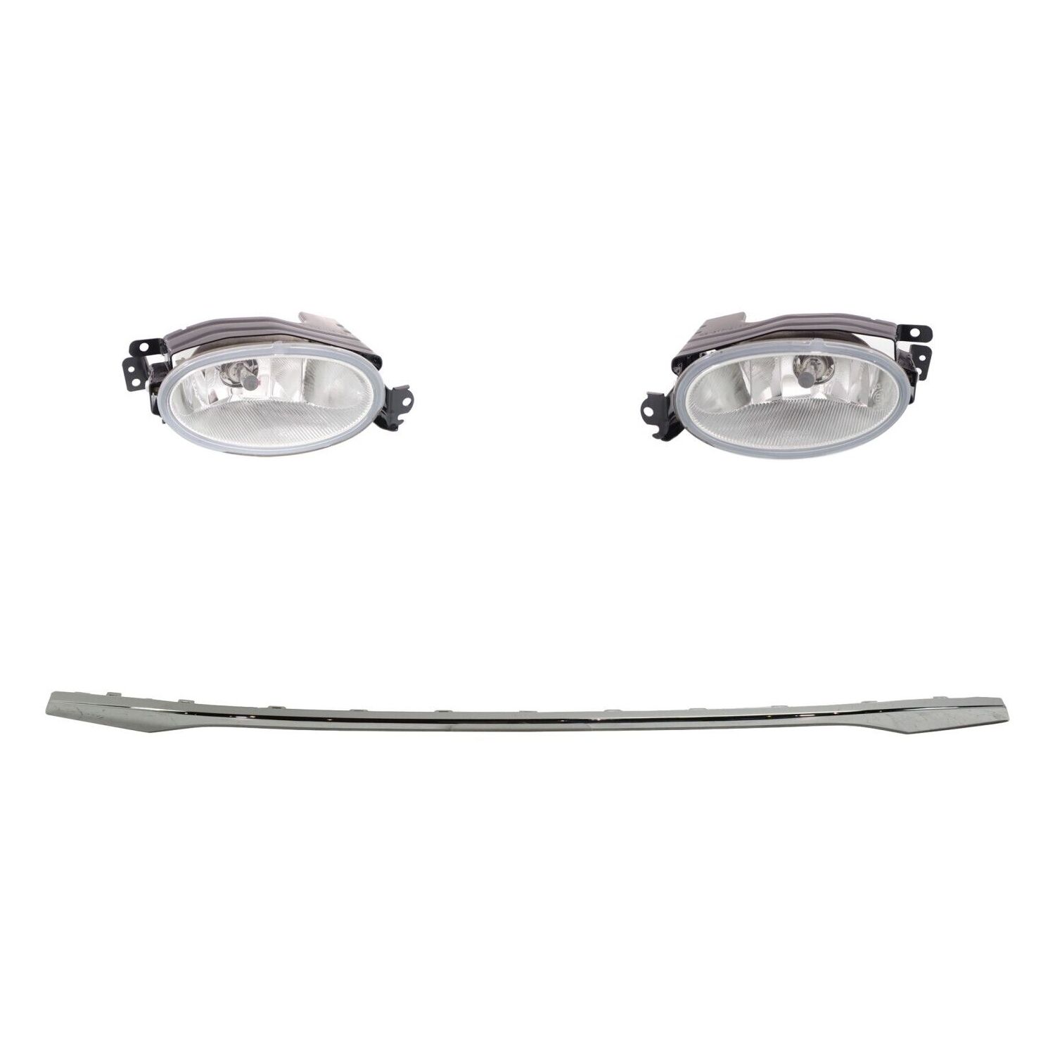 Fog Light Driving Lamp Front Driver & Passenger Side For 14-15 Civic Left Right