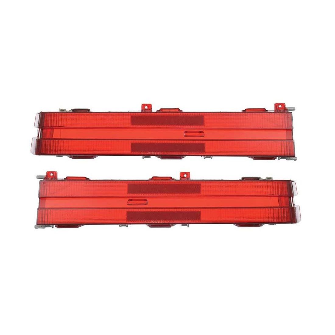 For 1984-1987 Buick Regal Grand National Coupe Tail Lamp Lens Set