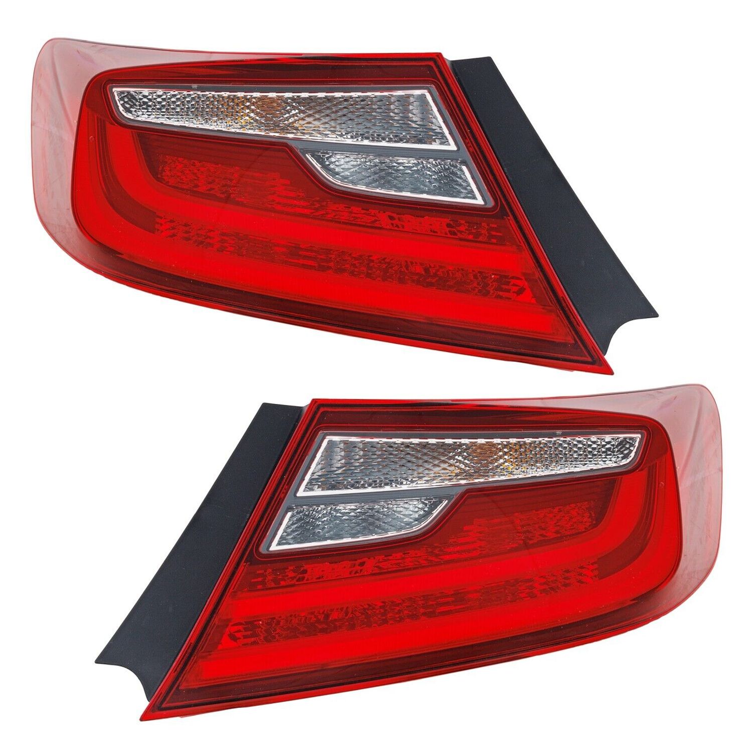 Tail Light Set For 2016-2017 Honda Accord Left Right Halogen With bulb(s)