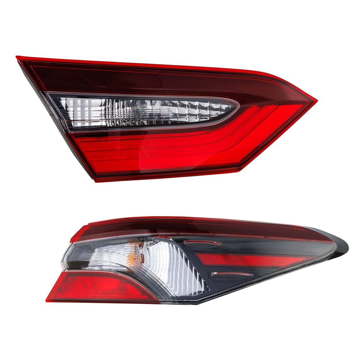 Tail Lights For 2021-2022 Toyota Camry Left Right Inner Outer Halogen with bulbs