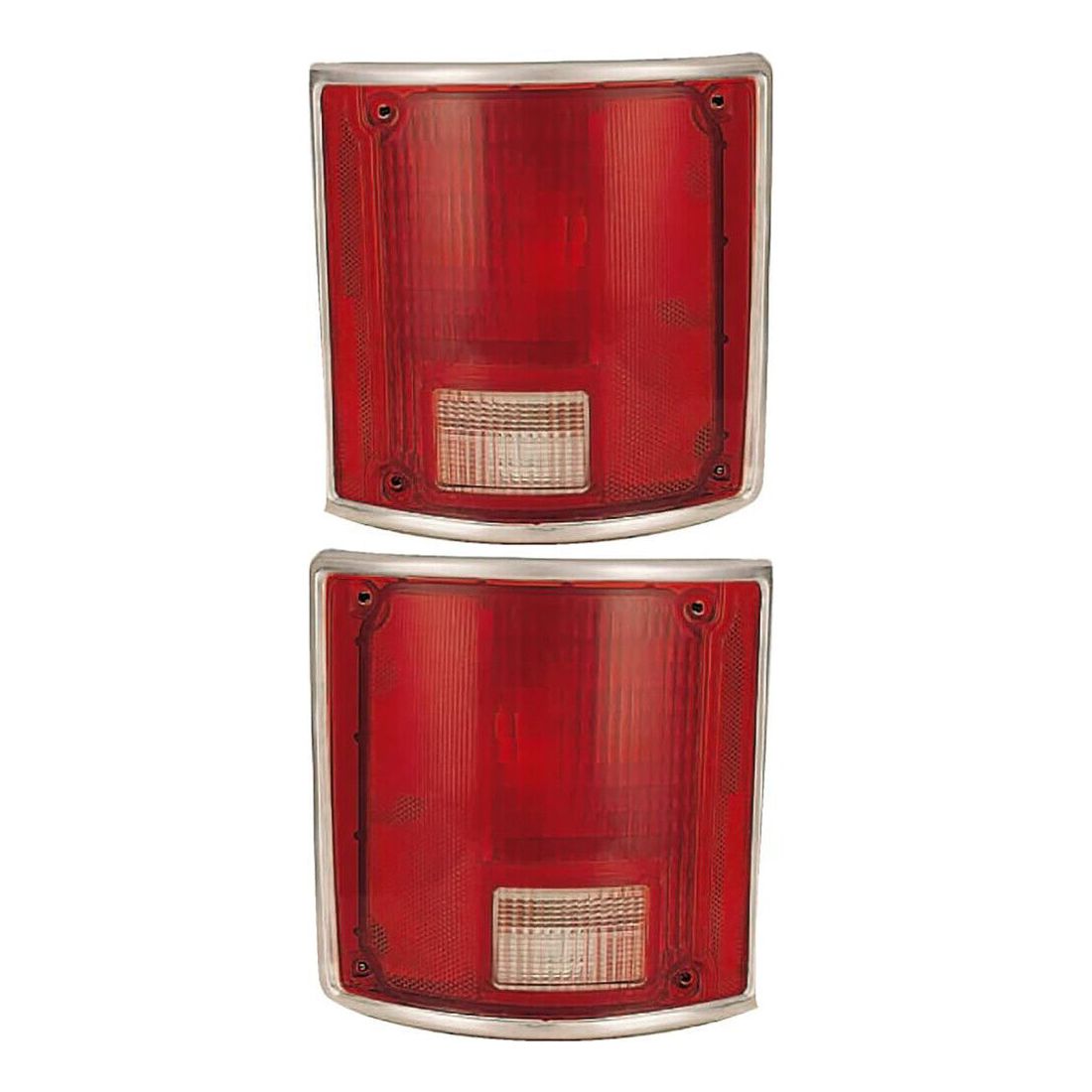 Tail Light Pair of Lens C20 Scottsdale Standard 1986 by Gm2807901