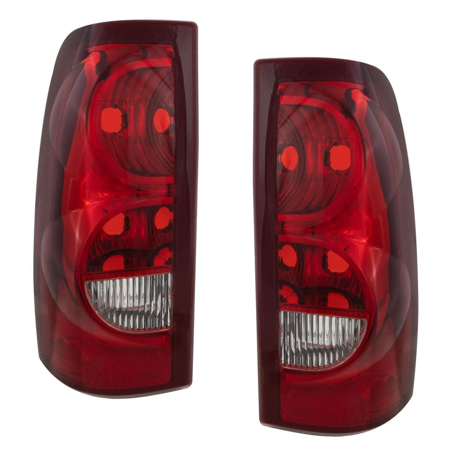 Tail Lights For 2003 Chevrolet Silverado 1500 & 2500 HD Left Right Halogen