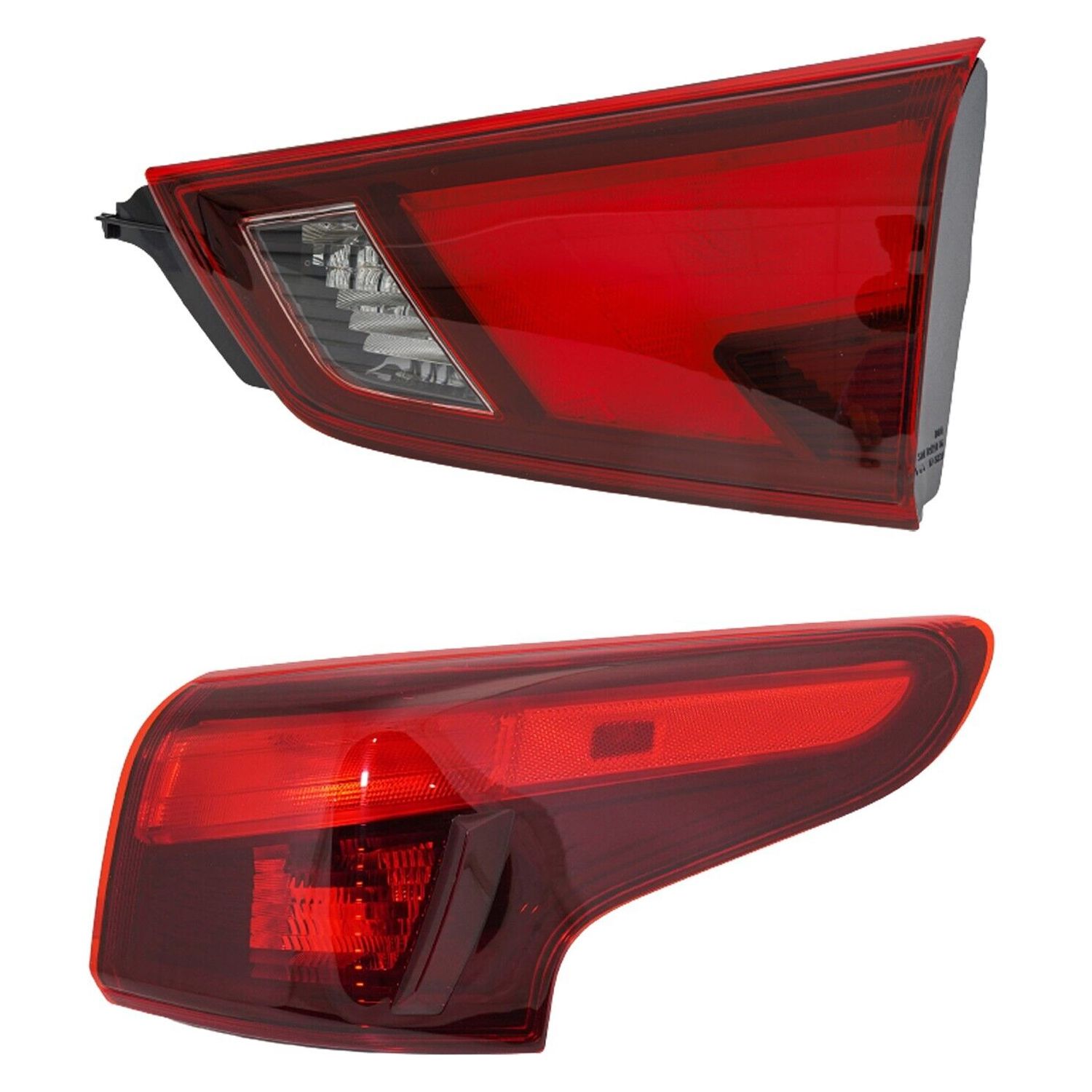 Tail Lights For 2017-19 Nissan Rogue Sport Right Inner Outer Halogen with bulbs