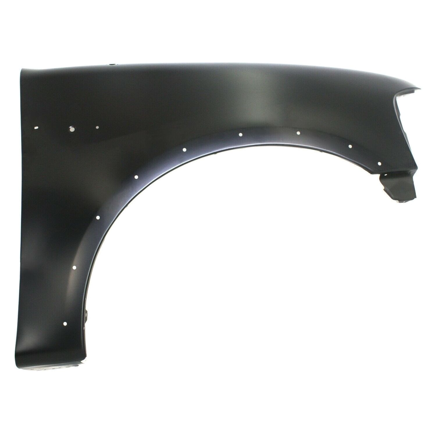 Fender For 1997-2004 Ford Front Passenger Primed Steel w/ Molding Holes