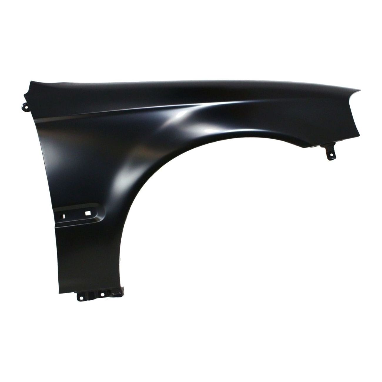 Fender For Honda 1999-2000 Civic Front Right Primed Steel w/ Molding Holes