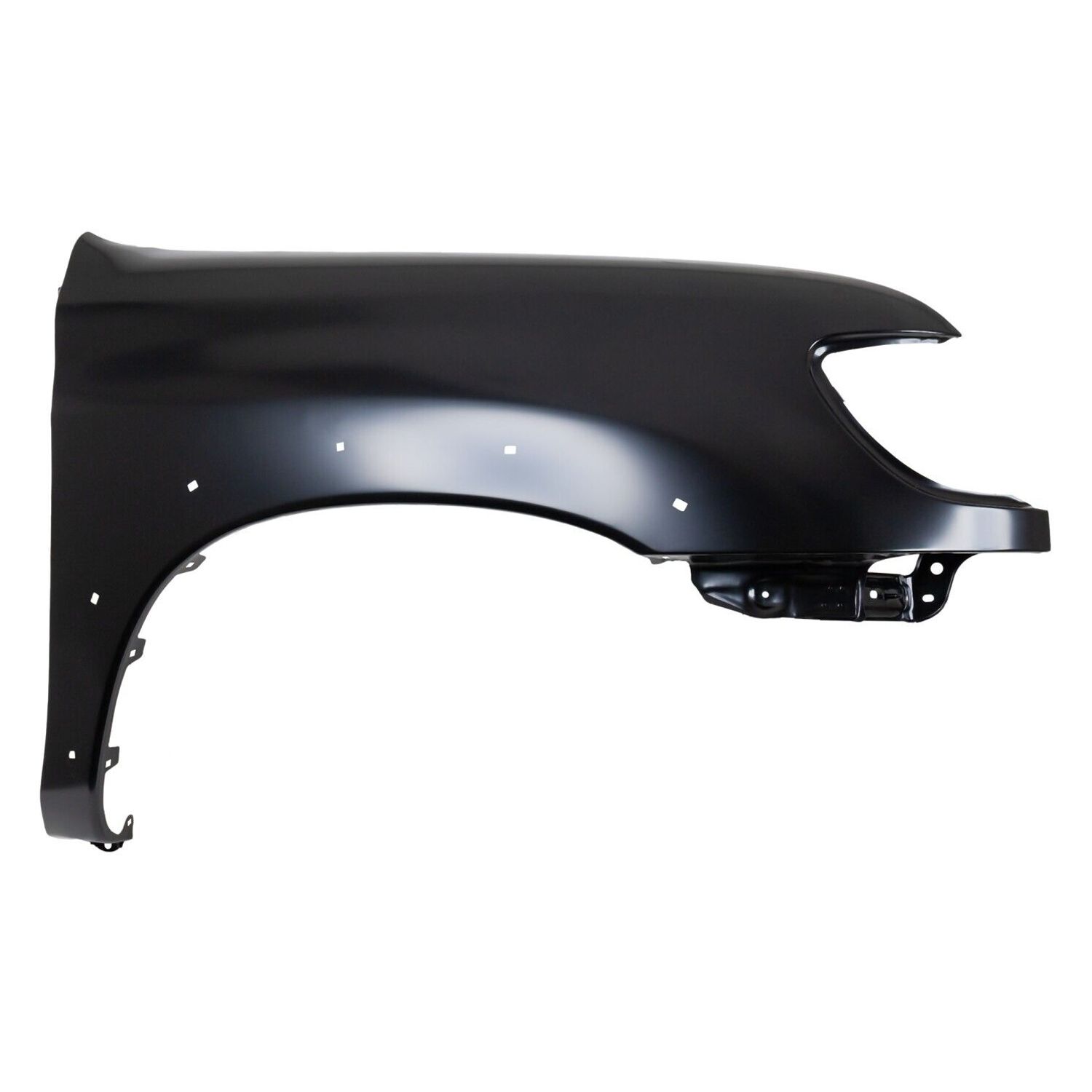 Front Passenger Fender For 2000-2006 Toyota Tundra Primed with Molding Holes