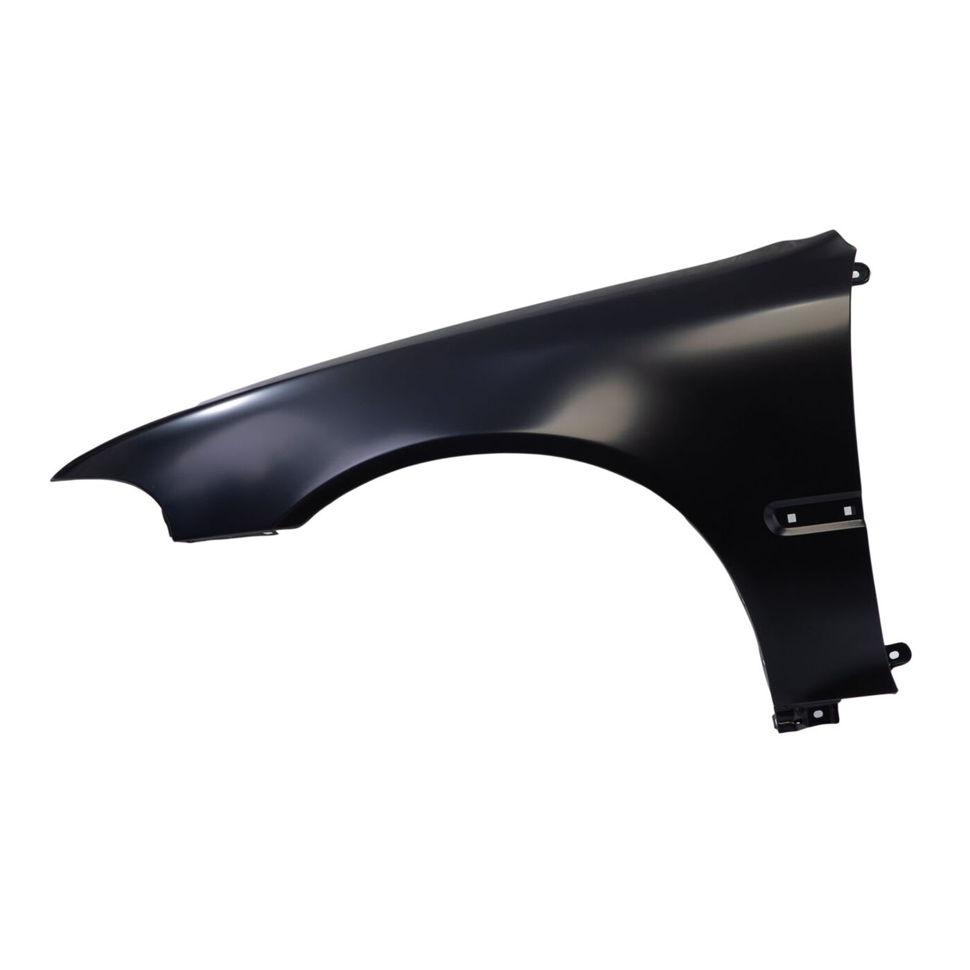 Left Driver Side Fender For 1993-1995 Honda Civic Coupe 4-dr w/Molding Holes