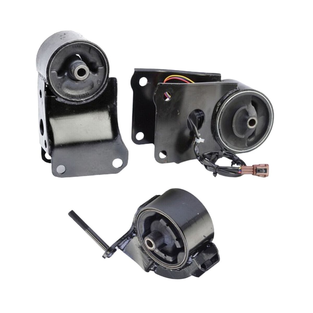 Front Right & Rear Engine Motor Mounts 3pcs Set Fits V6- at