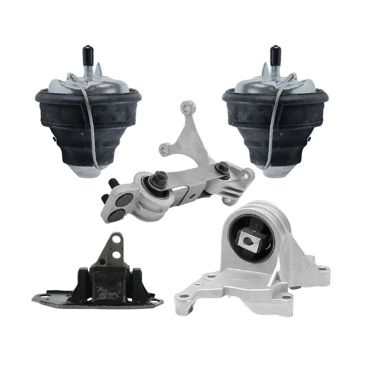 Engine Motor Mounts 5pcs Set Fits
