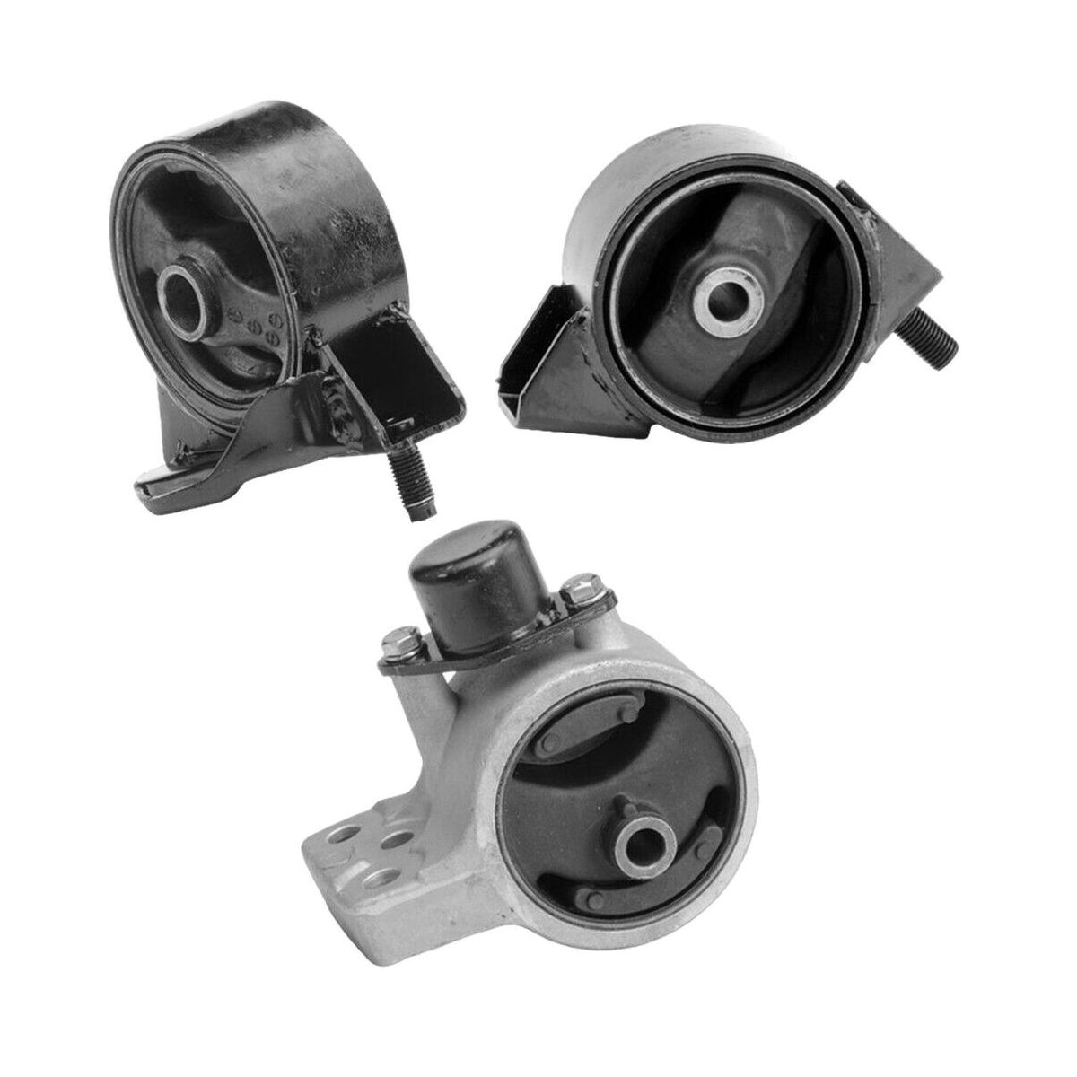 Front Rear & Right Engine Mounts 3pcs Fits Automatic