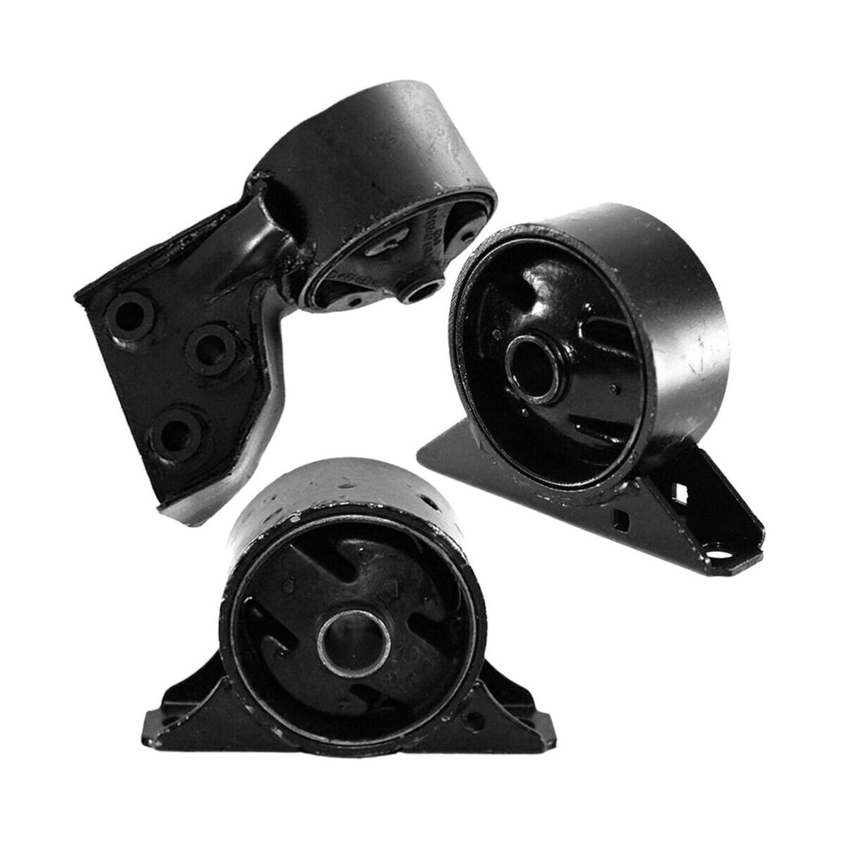 Left Front & Rear Engine Motor Mounts 3pcs Set Fits Auto