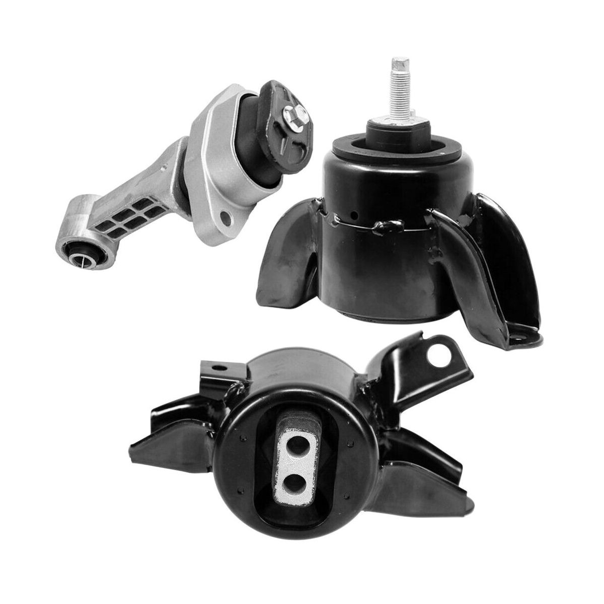 Engine Mounts & Manual Trans Mount 3pcs Set Fits