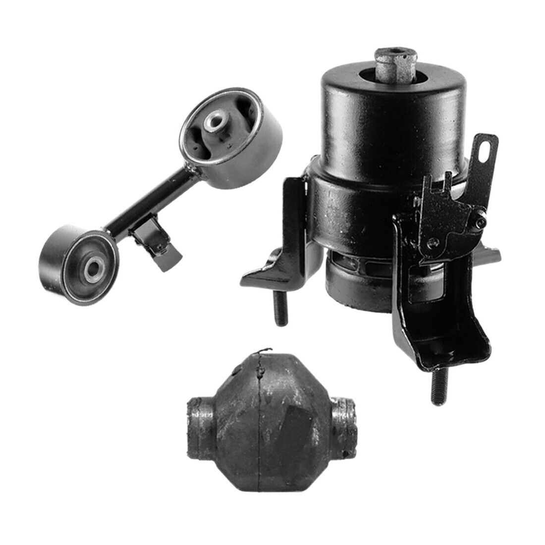 Rear Hyd. Front Engine Mounts & Right Engine Torq Strut Mount 3pcs