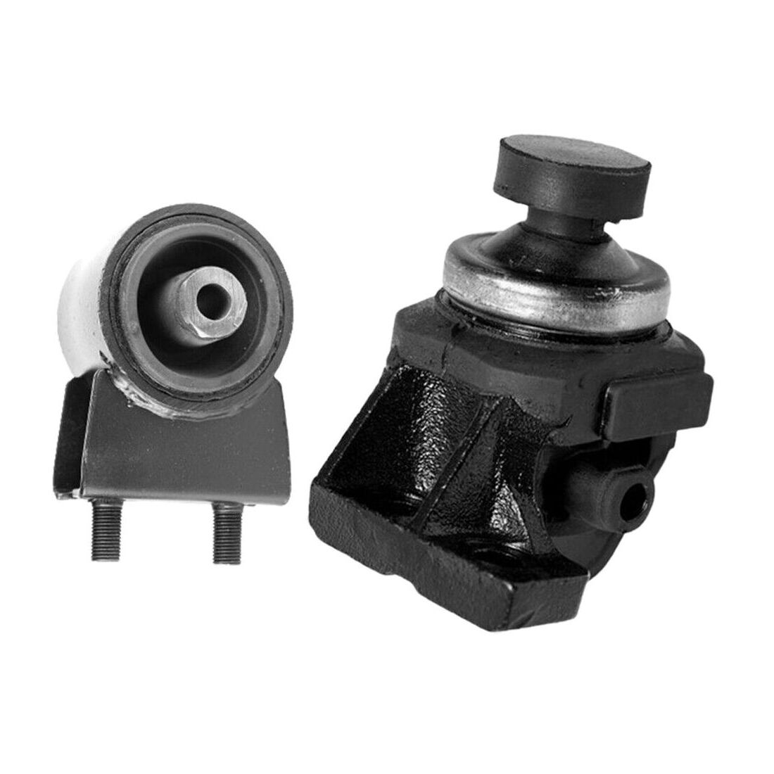 Front & Right Engine Mounts 2pcs Fits L4- at