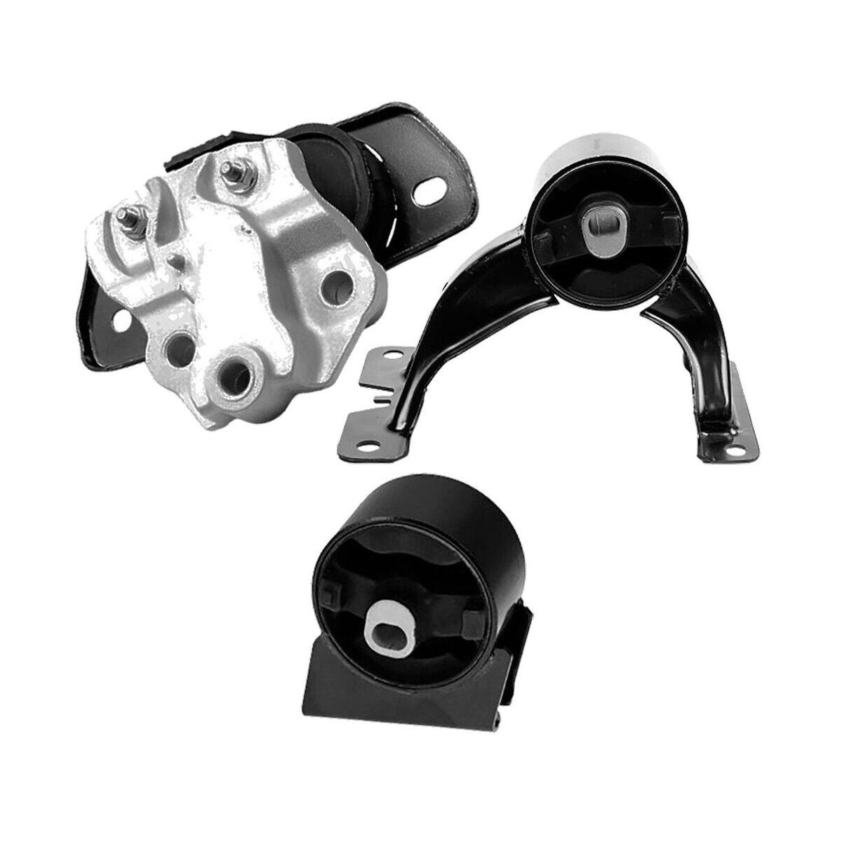 Front Rear & Hyd. Right Engine Mounts 3pcs Set Fits