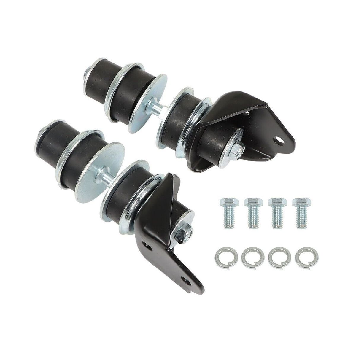 2x V8 Front Engine Motor Mount Kit For 1955-1957 Chevrolet Bel Air Nomad Del Ray