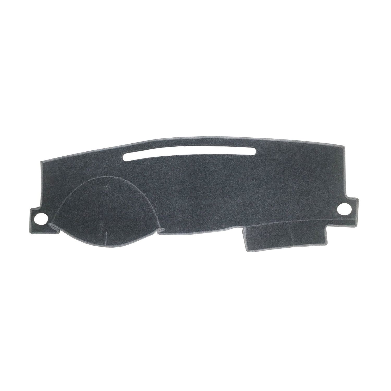 Pepper Gray Carpet Dash Mat Compatible w/ Toyota Corolla 2003-2008 Dash Cover