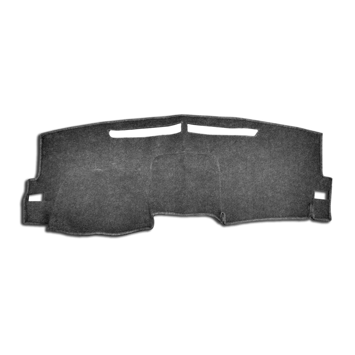 Pepper Gray Carpet Dash Mat Compatible with Toyota Corolla 2009-2011 Dash Cover