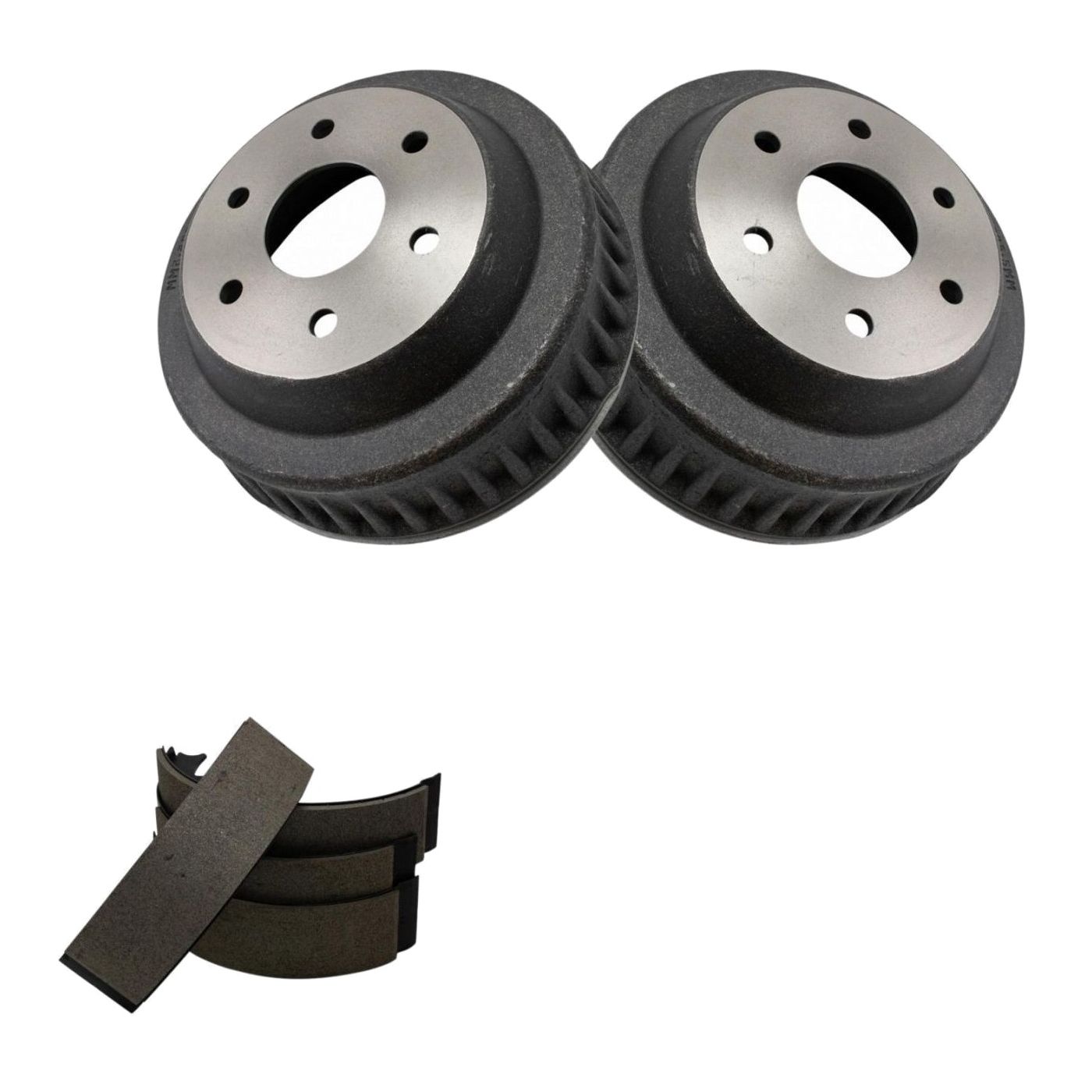 For 88-98 Chevrolet C2500 Rear Brake Kit Drums Shoes & Hardware W/Adjusters w