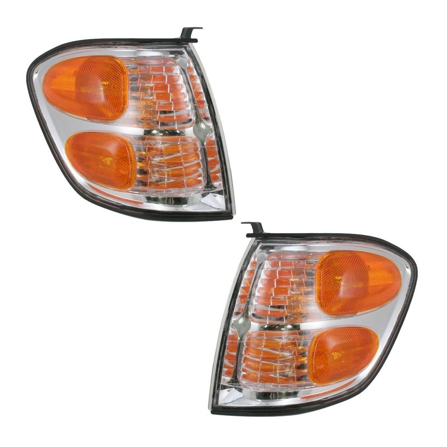 Corner Light Set Driver & Passenger Side Fits Toyota TO2530143 TO2531143