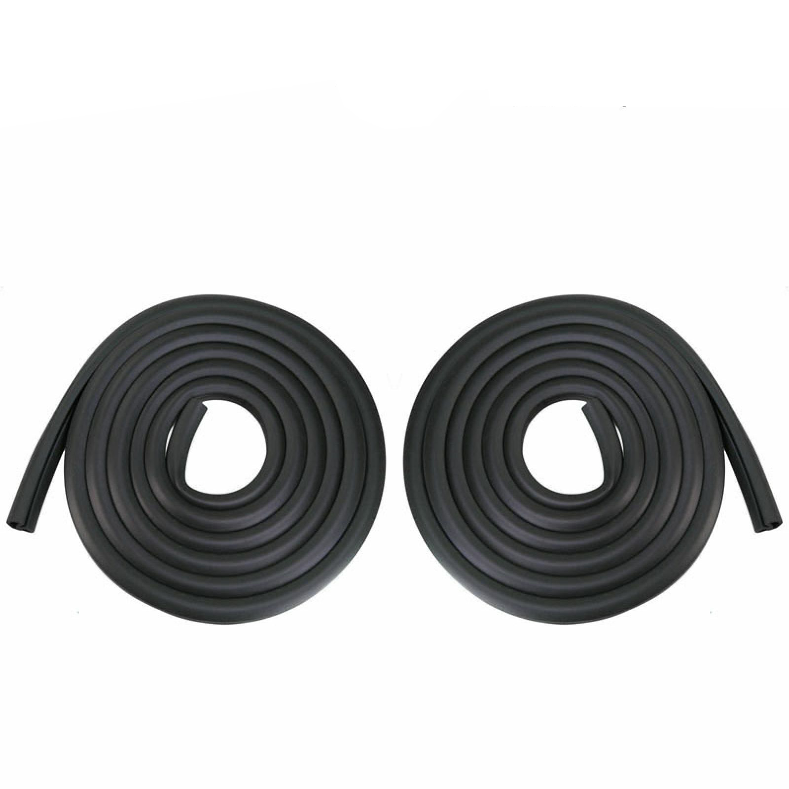 Door Seals Rubber Weatherstrip Pair Set For Ford Bronco F-100 F-150 F-250 F-350