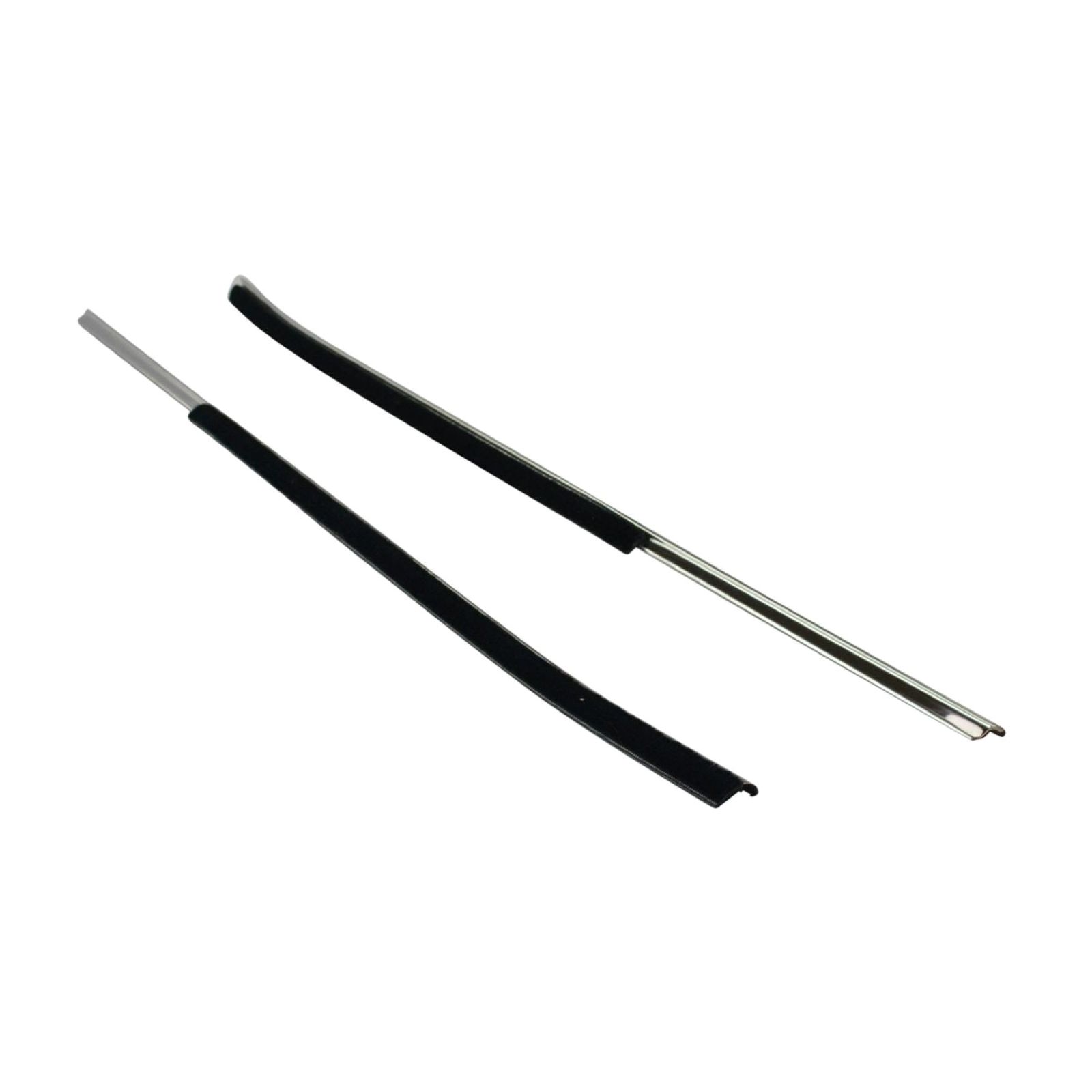 For Chevrolet 1963-1966 Corvette Window Sweep Belt Weatherstrip Kit Pair Set